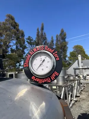 Still, 650 Gallon, S/st, Column, Condenser, Steam Heated #5991409
