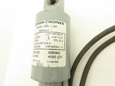 Avery Weigh-Tronix WBL-1.25K Weigh-Bar Floor Scale Load Cell 1250 Lb  Set of 4