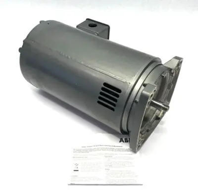 Used ABB, Baldor-Reliance Electric Motor 3-Phase 1.5HP 3450rpm 35E6221M764G1 A.C. Motors Michigan US | Maverick Industrial Sales #1391648