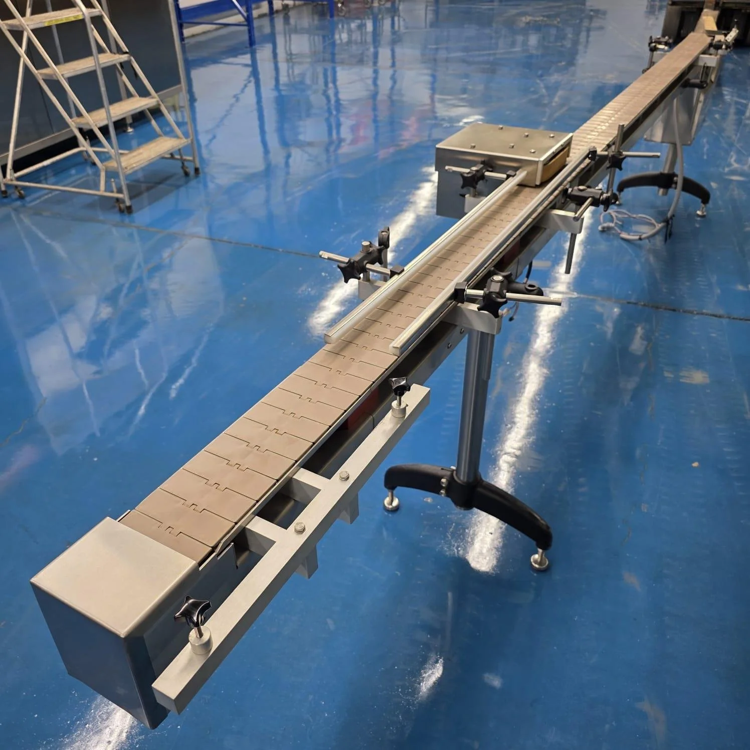Conveyor Stainless steel 4.5 inch large 13 feet long 36 inc height.  Like New # 1058