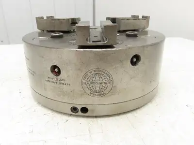 N.A. Woodworth CNC Lathe Power Chuck 3-Jaw 11.75" OD