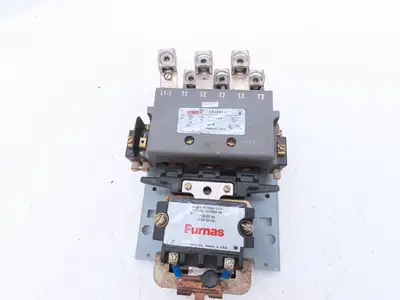 Furnas 40JB32AF Motor Starter Contactor 135A 600VAC 3ph 100Hp NEMA 4 120V Coil