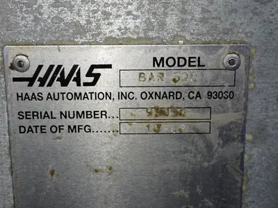 USED HAAS SERVOBAR 300