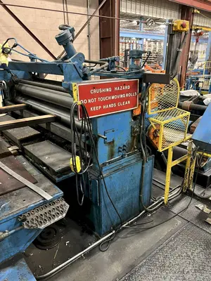 72" Pinch Roll / Peeler Unit