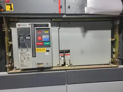 Low Voltage PDC / Switchgear Section, (1) 4000A, (5) 1200A Magnum DS Breakers, 600V 3PH