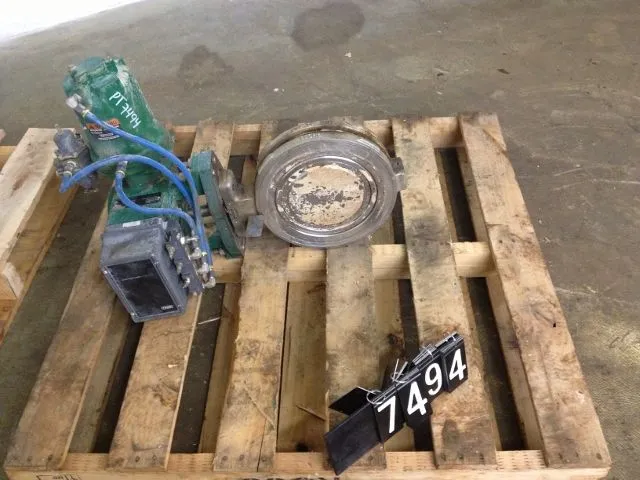 Fisher type 8510 Butterfly Valve size 10"