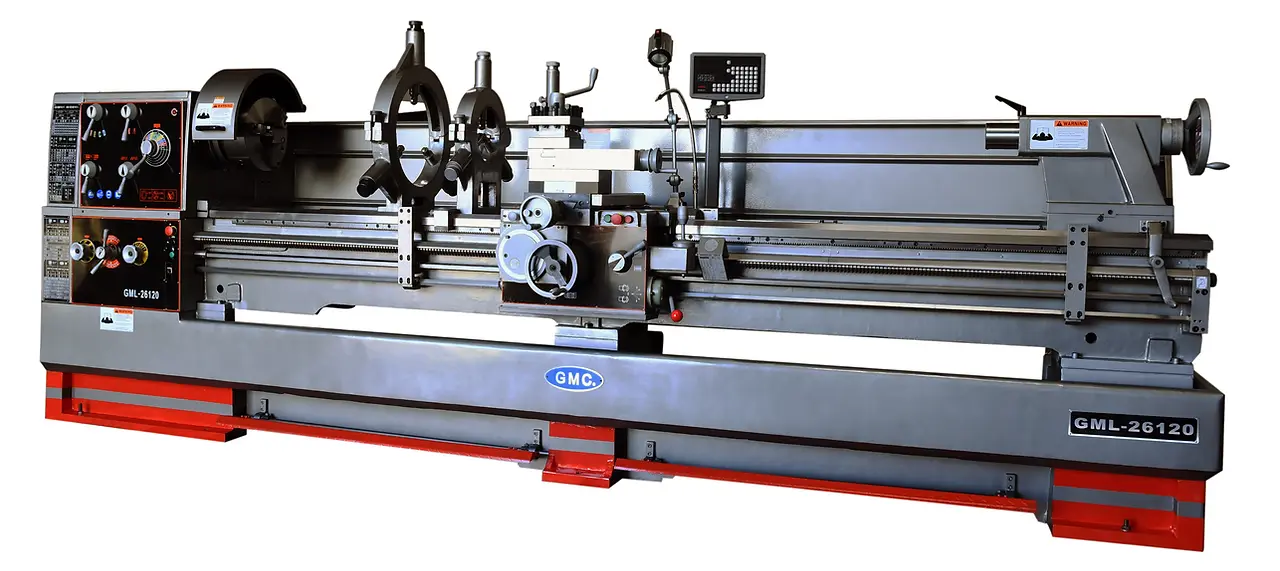 26″ x 80″ Metal Lathe with 2-Axis DRO