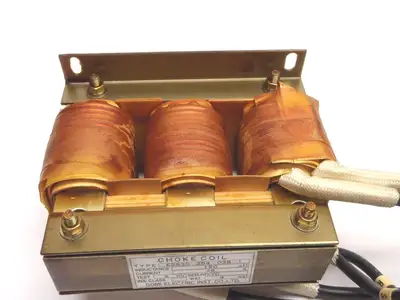 USED GOMI ELECTRIC CHOKE COIL 48A 2KV TEST
