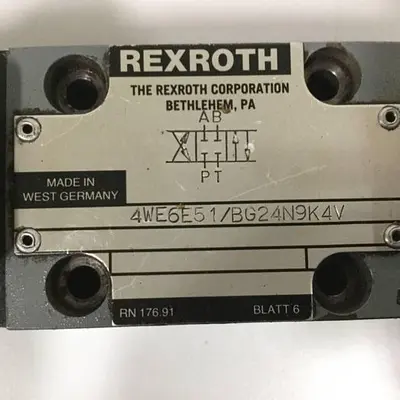 Used REXROTH 4WE6E51BG24N9K4V Valves/Fittings Michigan US | Ideal Machinery #1285142