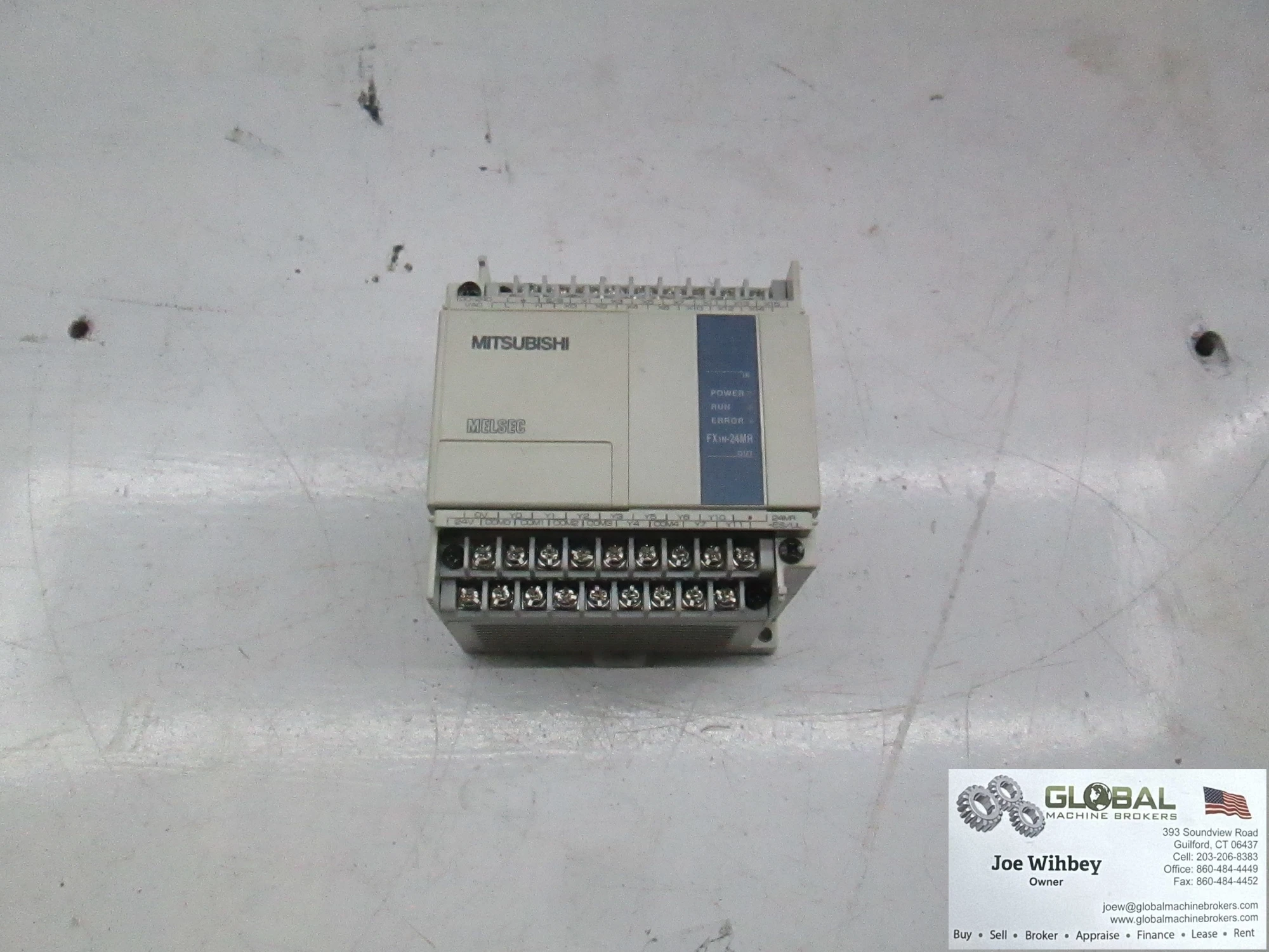 Mitsubishi FX1N-24MR-ES/UL Programable Controller, 100-240VAC
