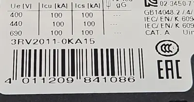 USED Siemens 3RV2