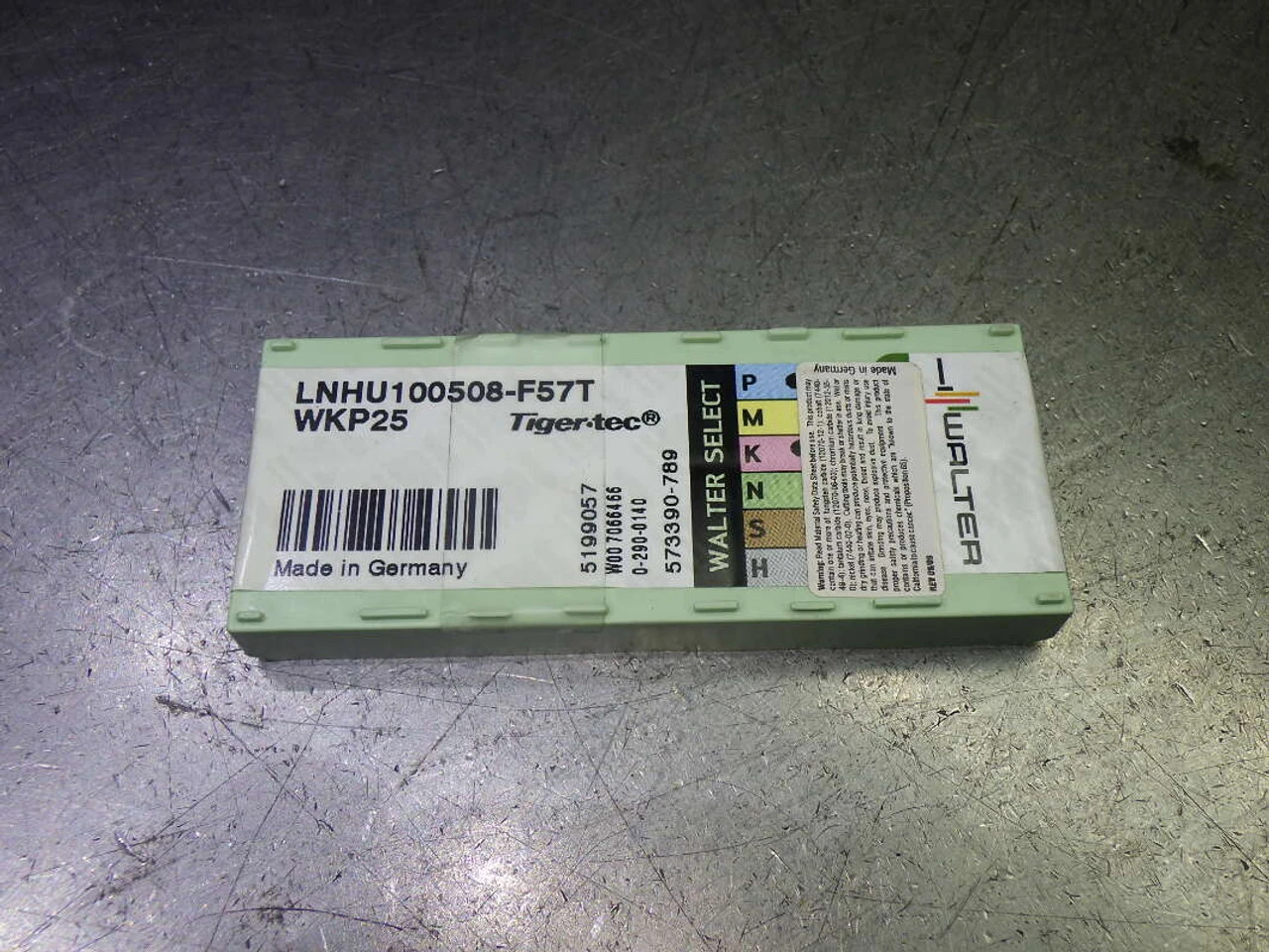Walter Carbide Milling Inserts QTY10 LNHU100508-F57T WKP25 (LOC2408A)