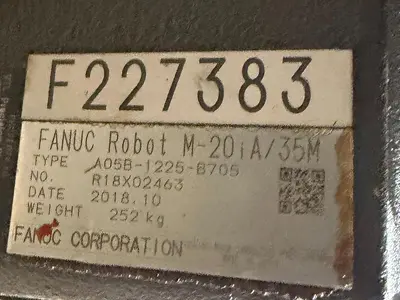 Used 2018 FANUC M-20IA/35M Load/Unload Systems Michigan US | RAB Industries, Inc. #1414163
