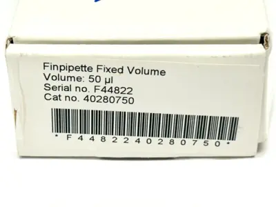 40280750 | Finpipette  Fixed Volume Pipette 50ul - New Other