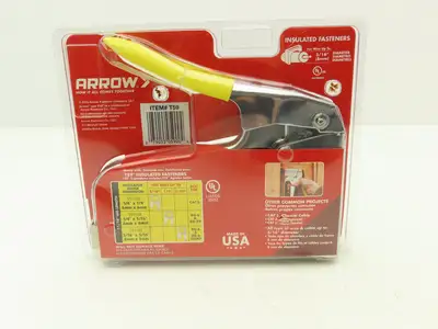 Arrow T59P Staple Gun for Wire/Cable Fasteners Data/Video/Communication Lot of 2