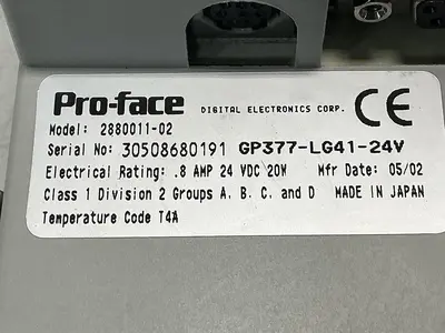 USED PRO-FACE 2880011-02