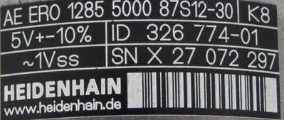 NEW HEIDENHAIN 326758-15 ENCODER ERO1285 AE-ERO-1285-5000-87S12-30-K8 32675815