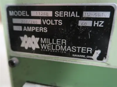 USED 2003 MILLER WELDMASTER 112 SB