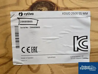 NEW GE Healthcare 2,500 Liter GE XDUO 2500 Single-Use Mixer
