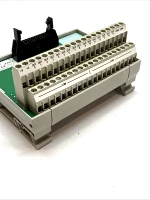 USED ALLEN-BRADLEY IFM MODULE 20-POINT FEED-THROUGH SER. B LOT OF 2
