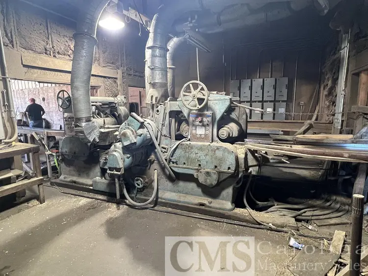 Used NEWMAN M712 4-SIDED PLANER MILL WITH INFEED DECK Woodworking Planers | CAROLINA MACHINERY SALES #421638