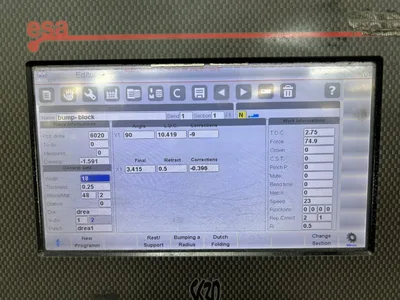 Used 2017 STANDARD INDUSTRIAL AB250-12 Press Brakes Georgia US | The Equipment Hub #1422094