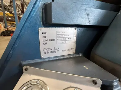 Used 2025 FACCIN 4HEL 3628 Plate Bending Rolls including Pinch Illinois US | Machinery Marketing International #1354907