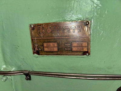SCHUMAG Bar Straightener and Polisher, in very good working condition