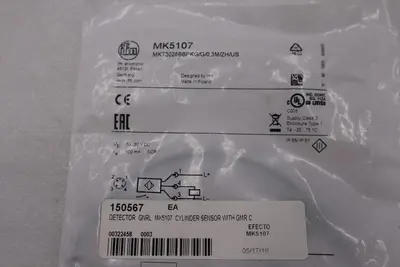 EFECTOR MK5107/ MKT3028BBPKG/G/0,3M/ZH/US SENSOR STOCK H1645A
