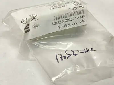 NEW HARTING HEAVY-DUTY CONNECTOR 32 POSITION FEMALE HAN 32 EE-F-C