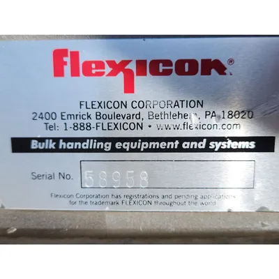 Used 2,200LB Flexicon Supersack Bulk Bag Unloader Discharger