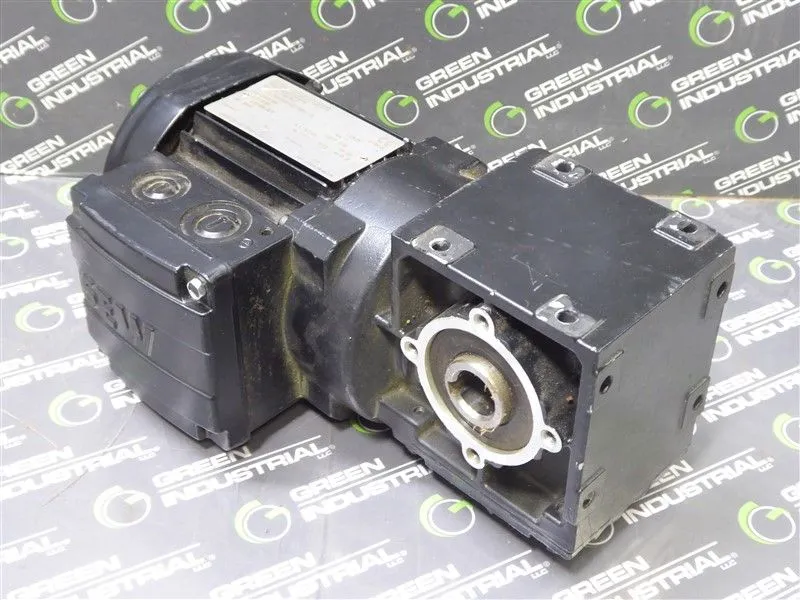 0.25kW SEW Eurodrive WAF20DR63M2 Geared Motor 230/400V 2660/260 RPM Used