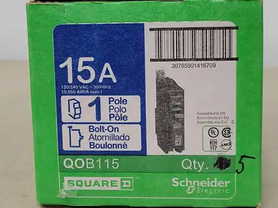 USED SQUARE D QOB115