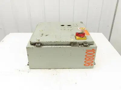 Hoffman A202008LP Electrical Box Enclosure Fused Disconnect Rotary Switch