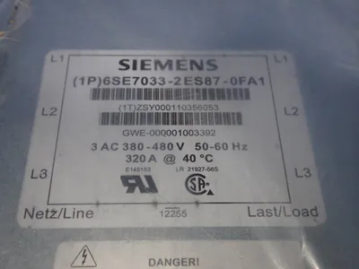 New | in-Stock SIEMENS 6SE70332ES870FA1 Motor Control Parts Ohio US | HGR 24 #785530