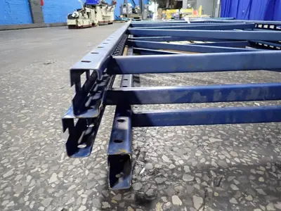 38" X 167" Pallet Racking Uprights - Keystone