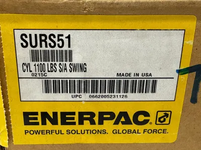 ENERPAC SURS51 SWING CLAMP 5000PSI 350BAR 00215C 1100LBS