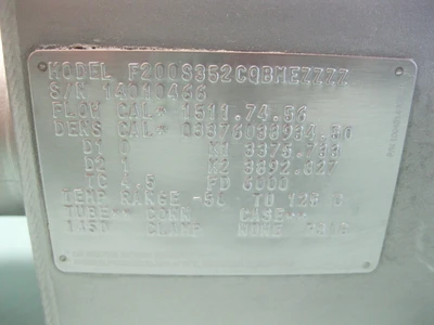 USED Micro Motion F200 S352CQBMEZZZZ