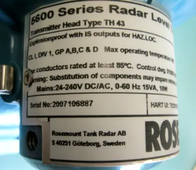 NEW Rosemount 5601 UE5P5A0NE