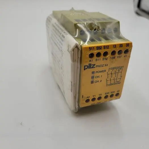 New | in-Stock PILZ PILZ ID # 774730 897115 PNOZ X4 24VDC IN SEALED PLASTIC Relays & Switches | ND Industrial Surplus #1218123