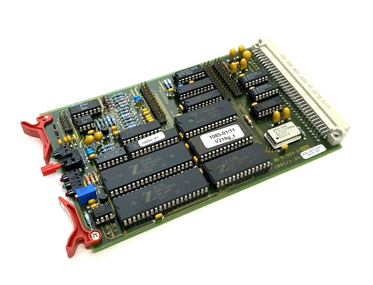 Used F&K Delvotec Process Control Amplifier Card Module 1085/1 BS PLC Processors Michigan US | Maverick Industrial Sales #1394994