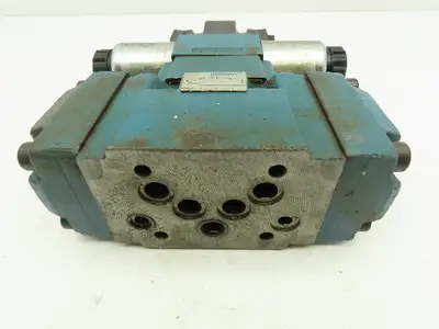 Rexroth 4WE6J61/EG24N9DK24L2,  Z2FS 6-2-43/1QV,  4WEH10W44/6EG24 Valve Stack