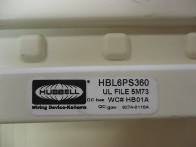 USED Hubbell HBL6PS360