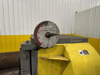 10' X 1/4" BERTSCH PLATE BENDING ROLL: YOBRO #23745