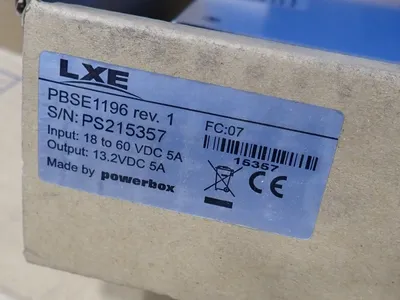 Used LXE PBSE1196 Power Supplies | HGR 24 #738874