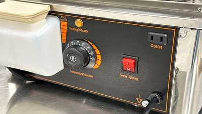 171-0420 15" Electric Bun Steamer Warmer Display Hot Case