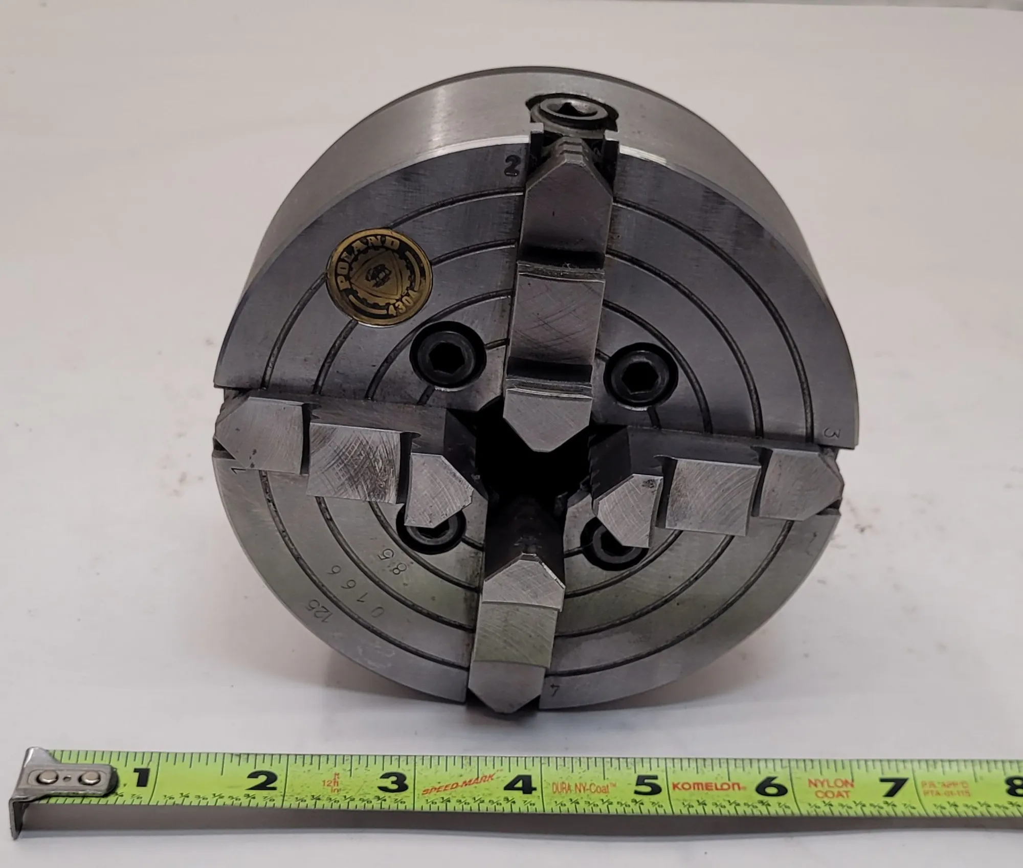 USED BISON 5" 4 Jaw Chuck