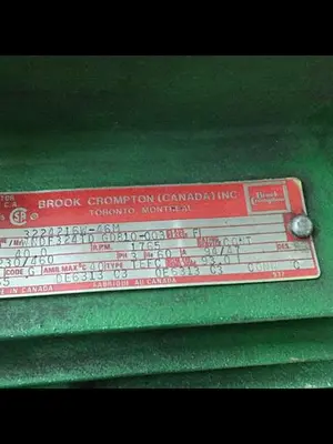 USED BROOK CROMPTON 3224216W-46M