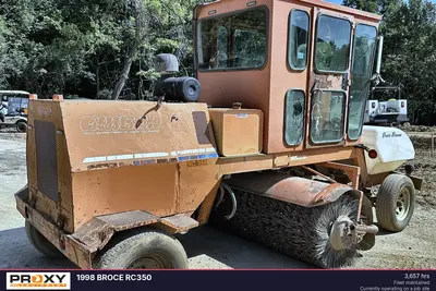 Used 1998 BROCE RC350 Sweepers Kentucky US | Proxy Equipment #1377659