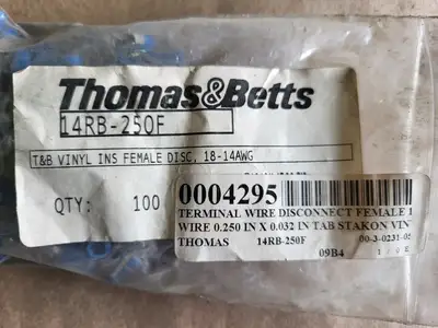 NEW THOMAS & BETTS 14RB-250F